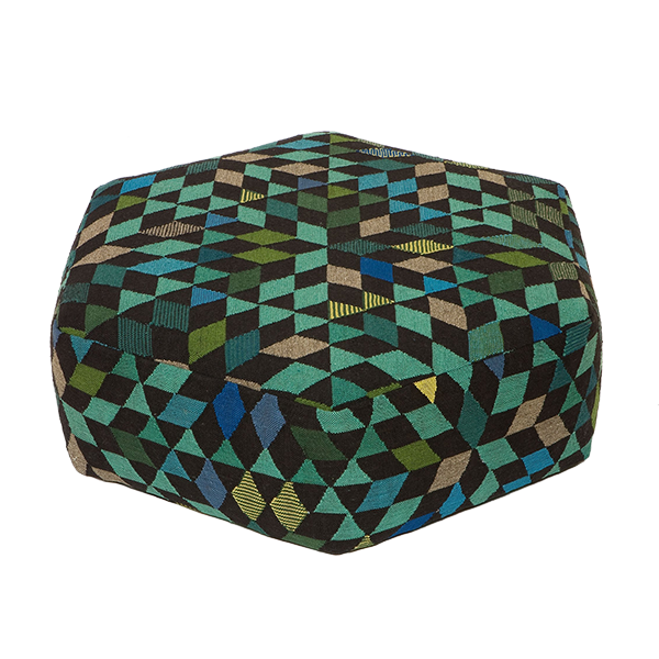 Triangles pouf low