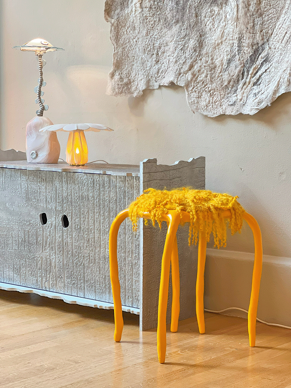 Clay Stool | Claudy Jongstra x Maarten Baas