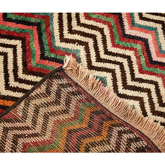 Vintage Ghaschgai rug 223x 115cm