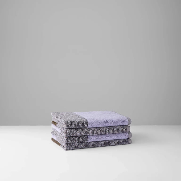 guest towel set of 2 | blend green lilac