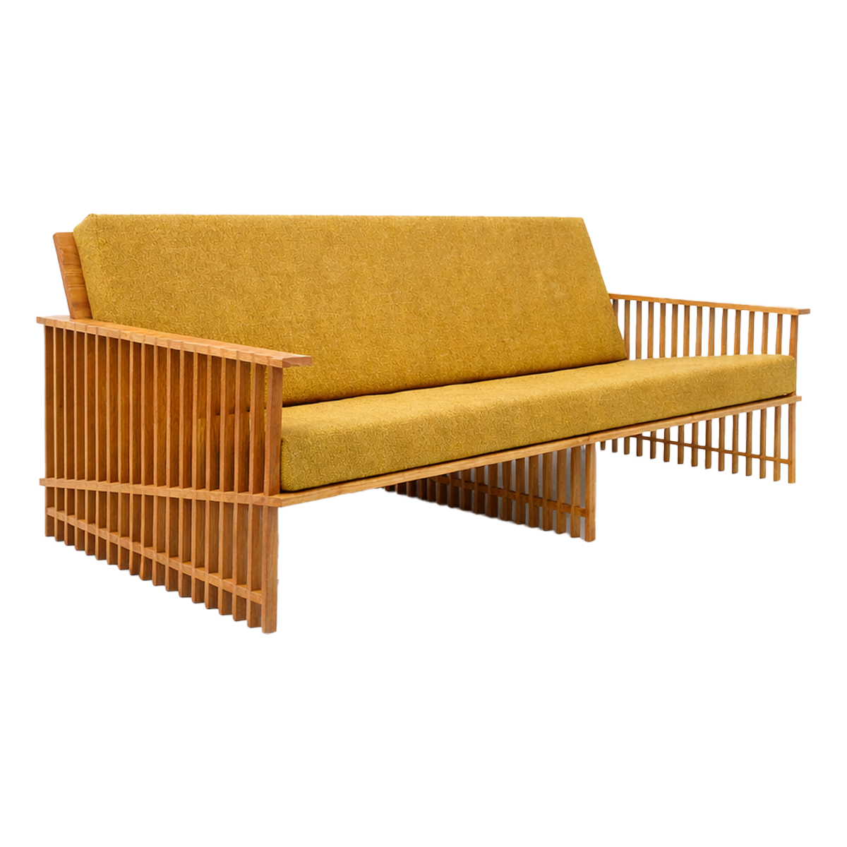 The Oak Slatted Sofa