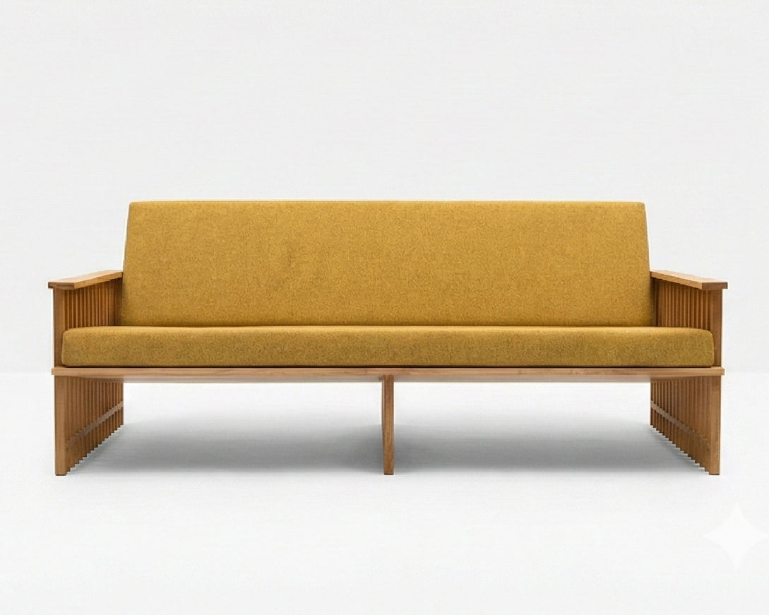 The Oak Slatted Sofa
