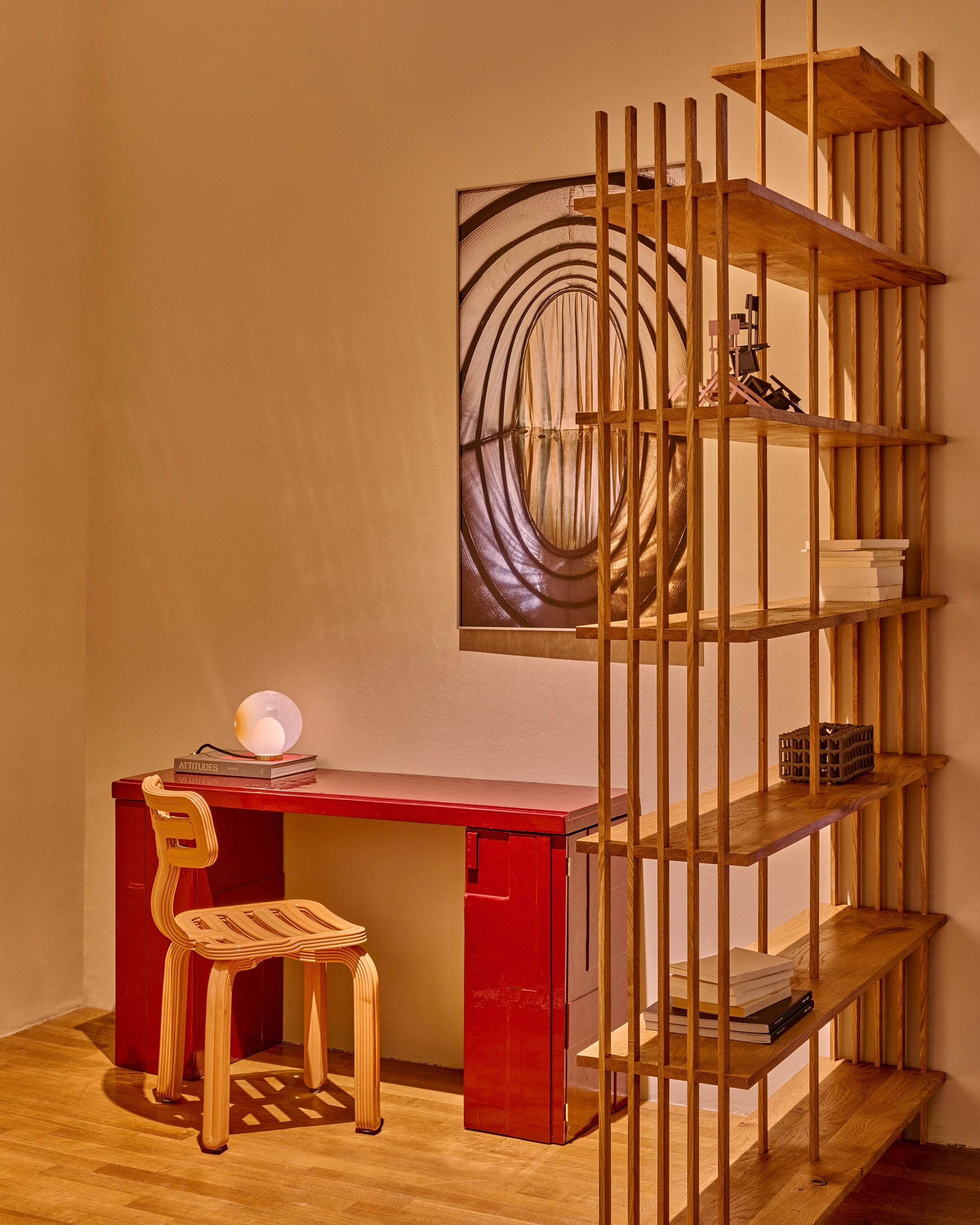 The Oak Slatted Cabinet