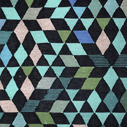 triangles diamond Applegreen 243 x 164cm