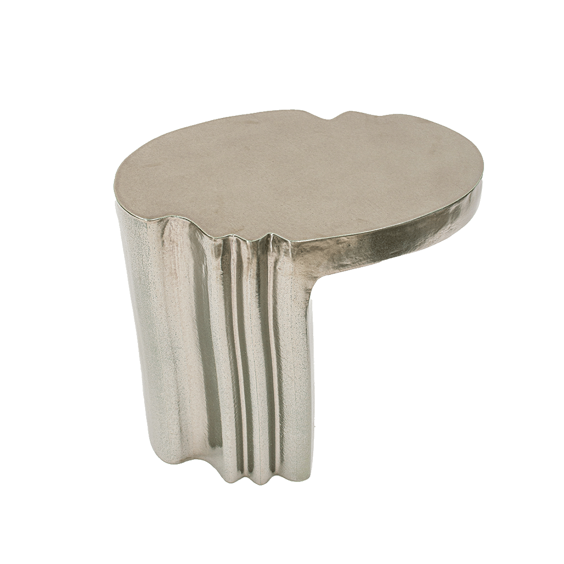 liquid table | oval gold