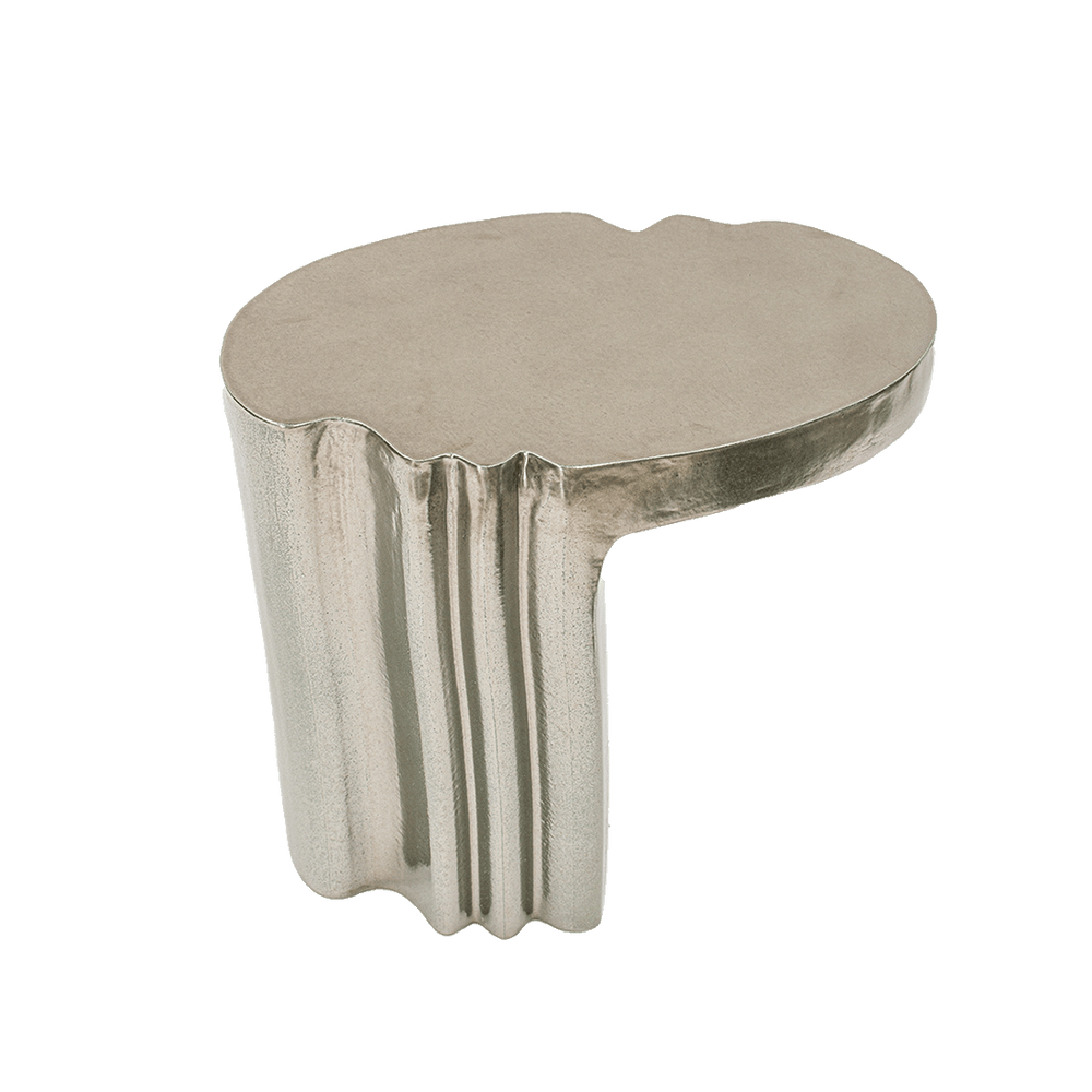 liquid table | oval gold