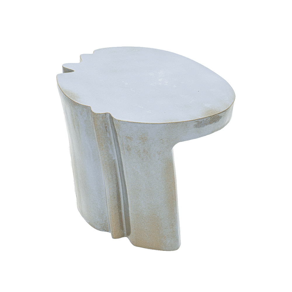 liquid table | round sky blue