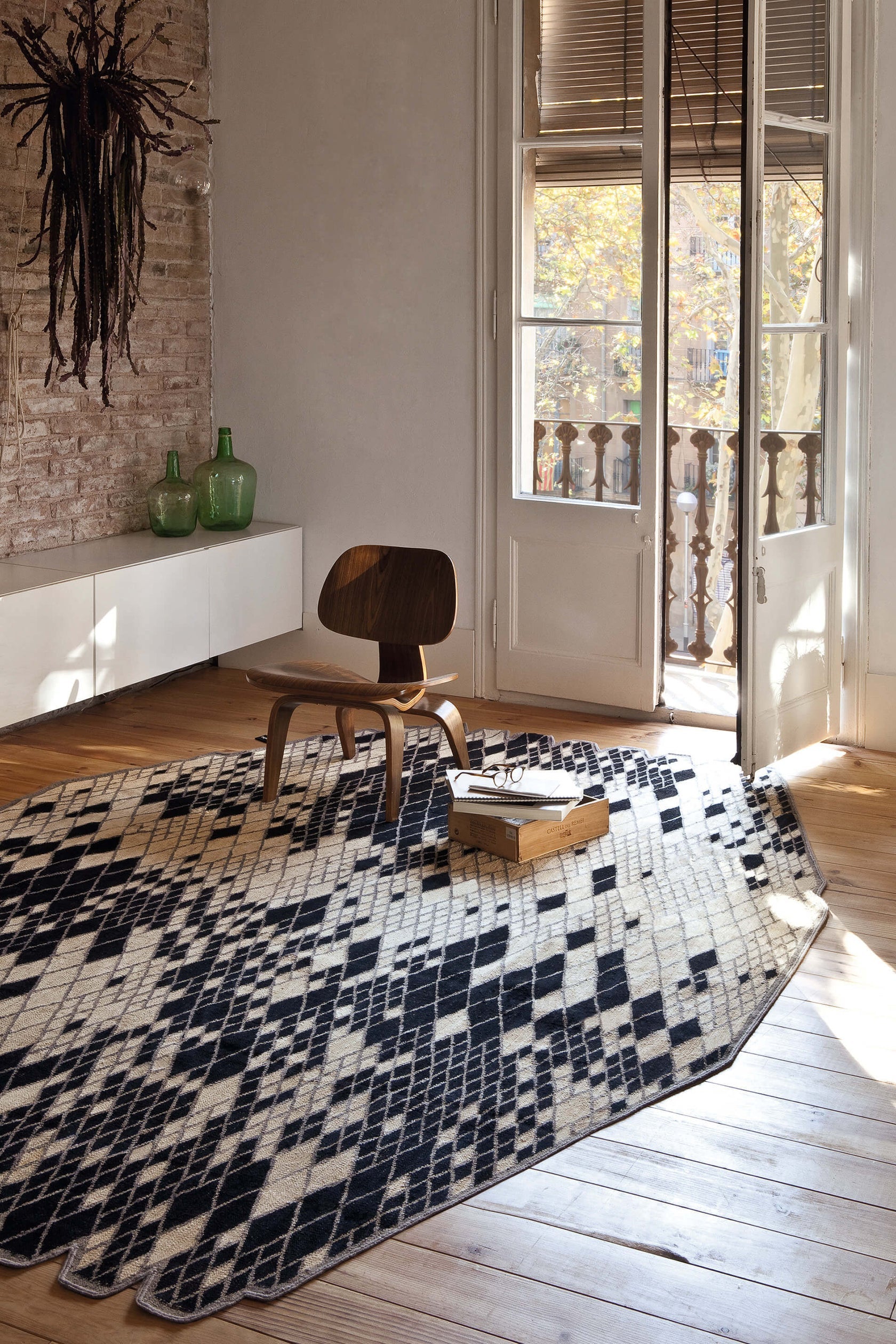 Losanges rug series