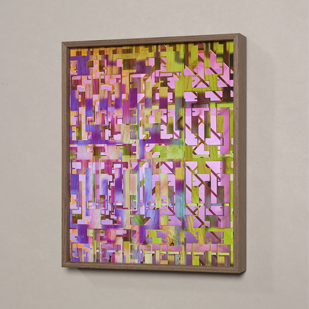 Perforated Colourstudy per 9876