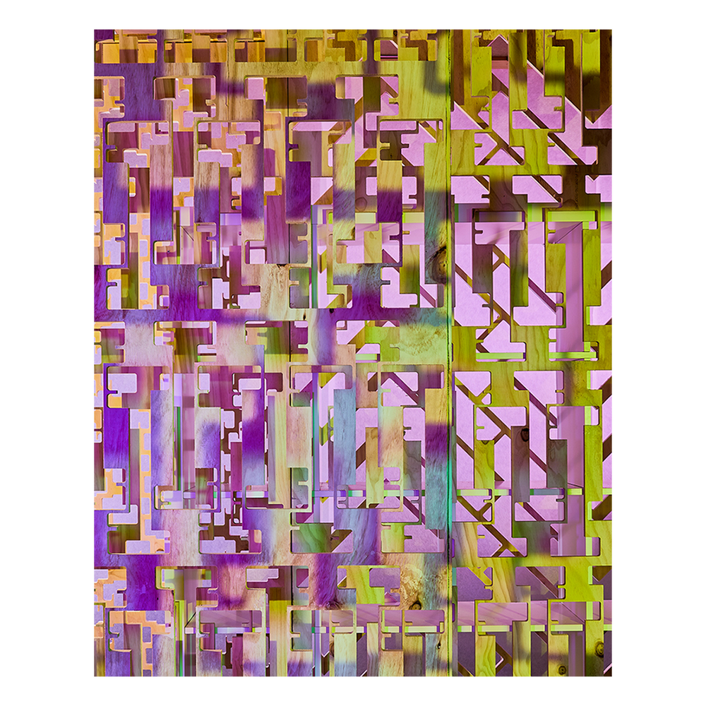 Perforated Colourstudy per 9876