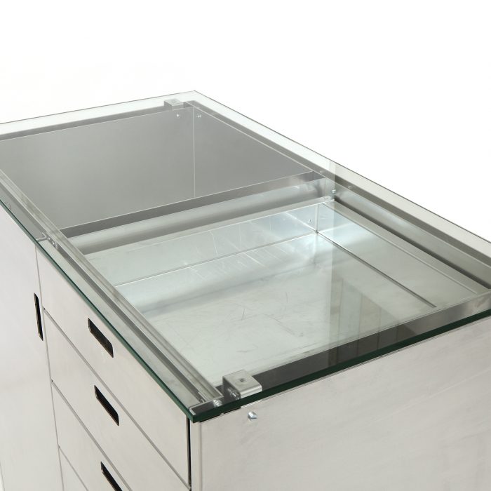 Aluminum sheet cabinet