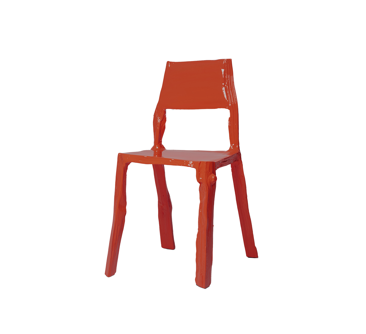 Splitted Chair | Tomato red