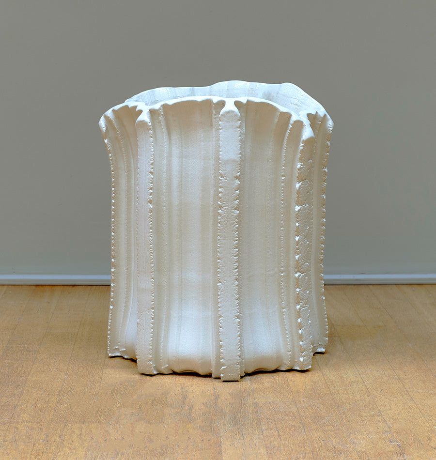 Temple vase xxl | Transparant glossy