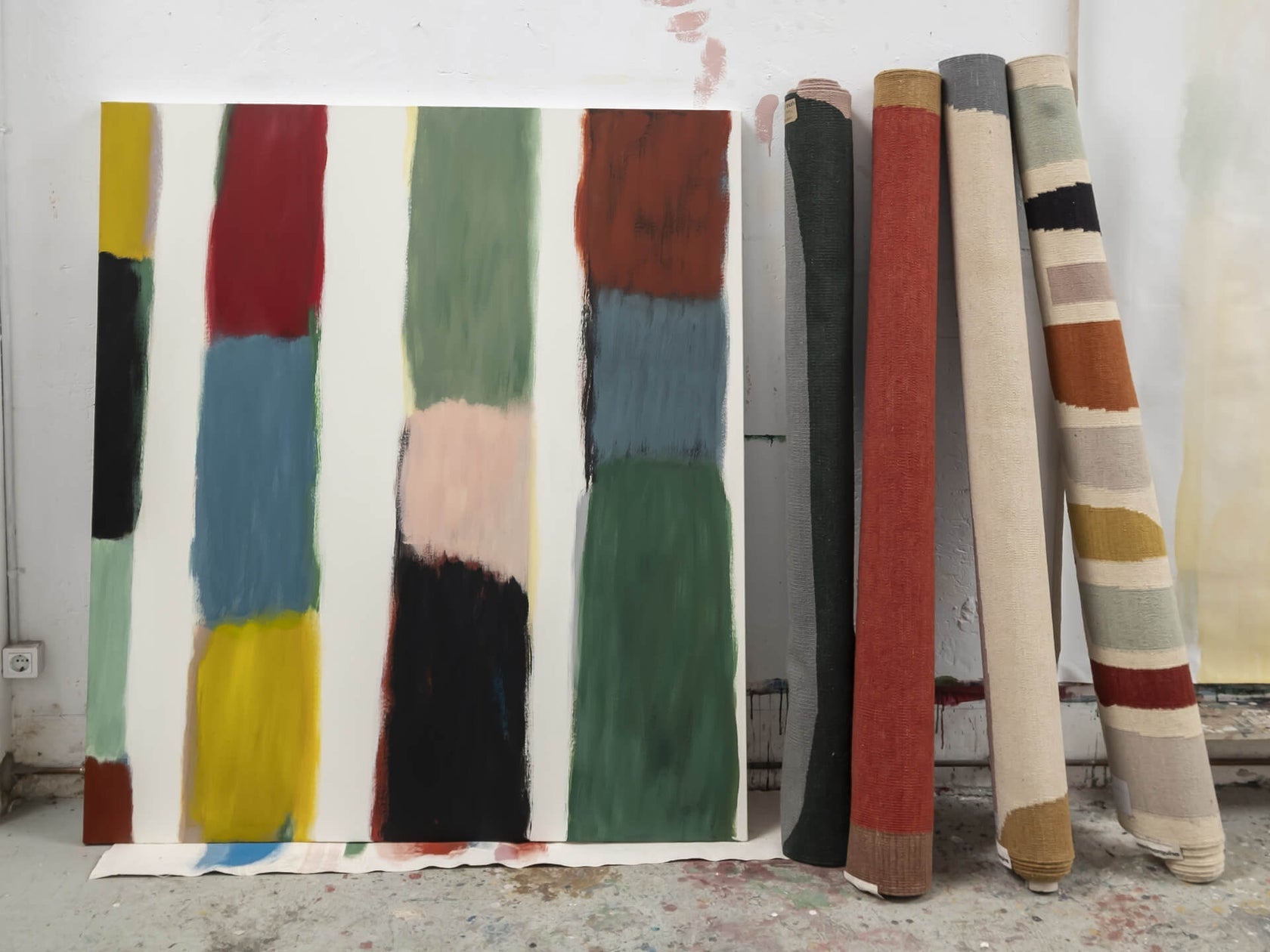 Tones Kilim rug series