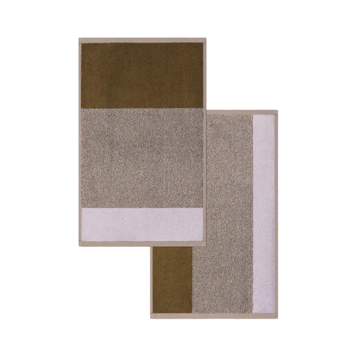 guest towel set of 2 | blend green lilac