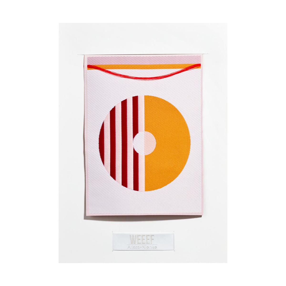 woven artwork | donut