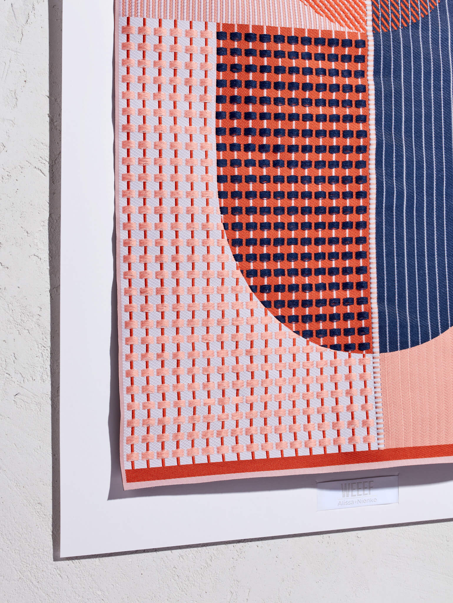 woven artwork JEE | Alissa + nienke