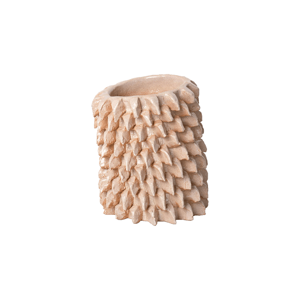 pine vase small | Peach