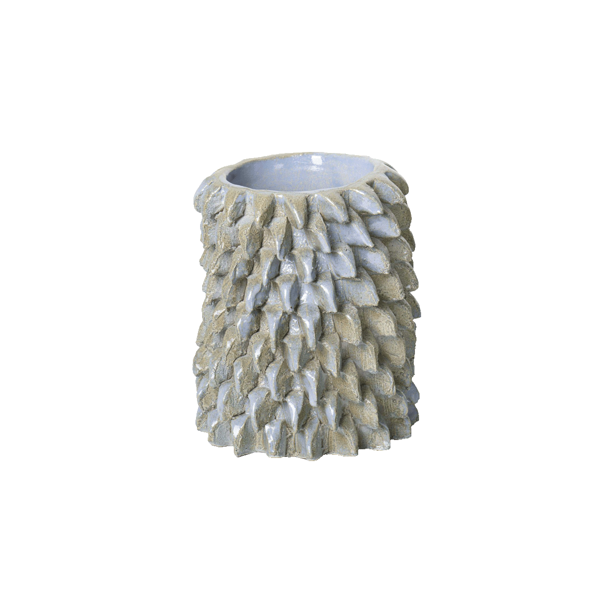 pine vase small | sky blue
