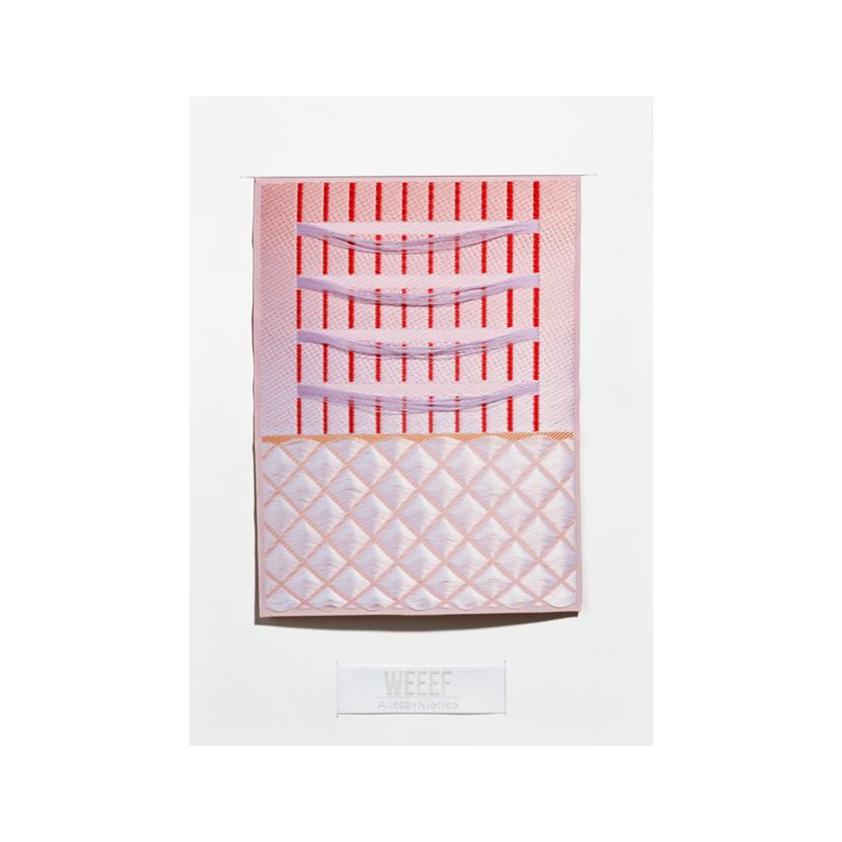 woven artwork | soap