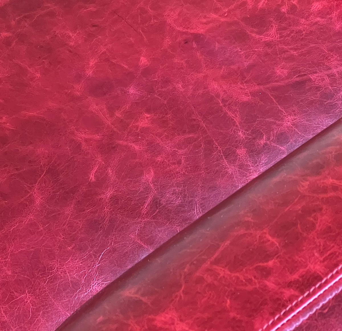 Vintage Wine Red Armchair