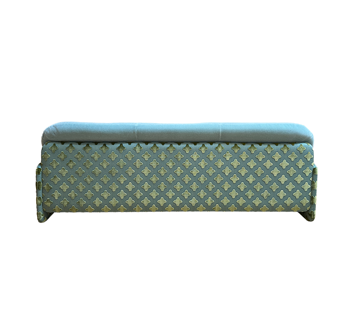 Vintage sky blue sofa