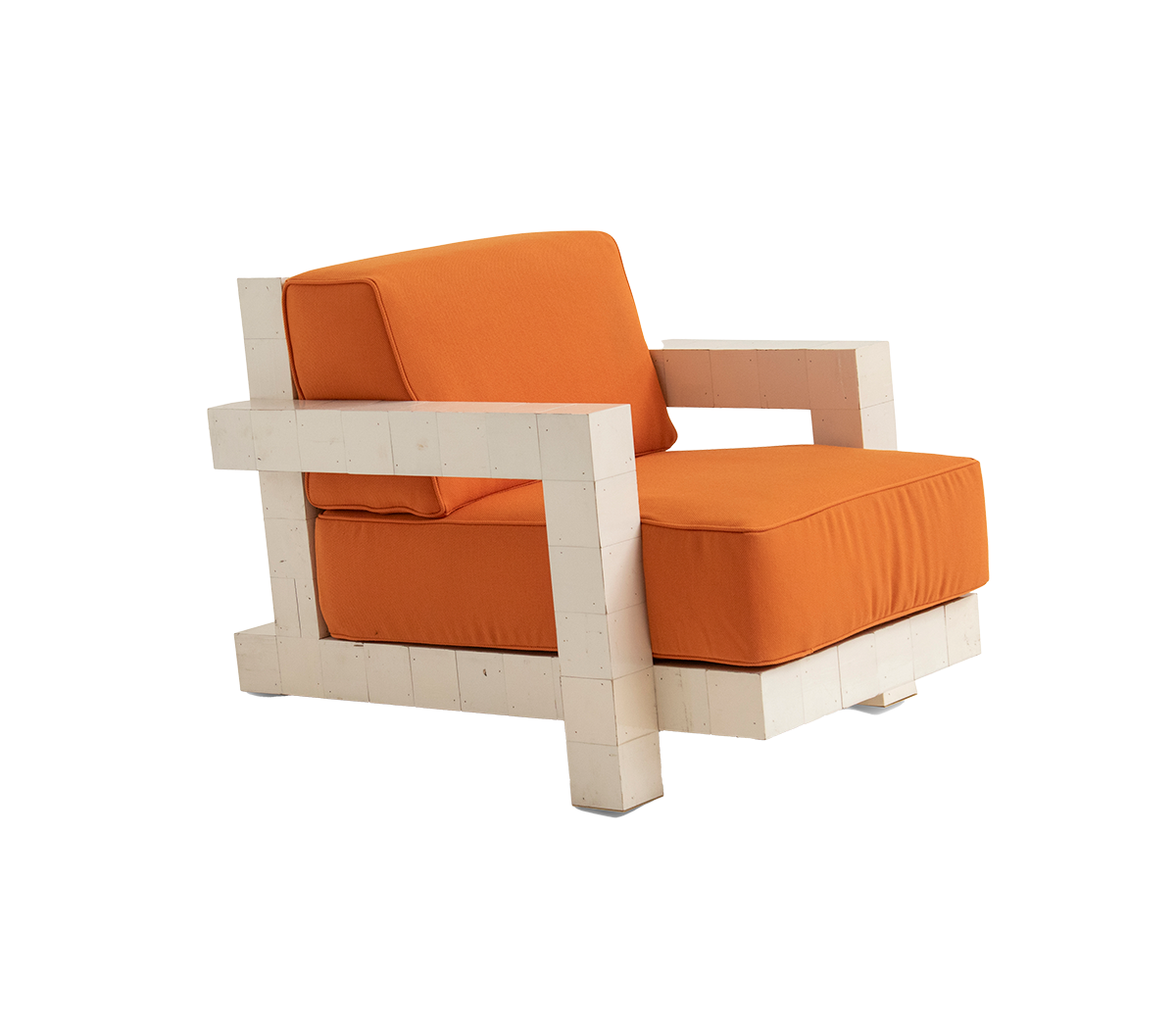 Waste Waste 90 x 90 armchair