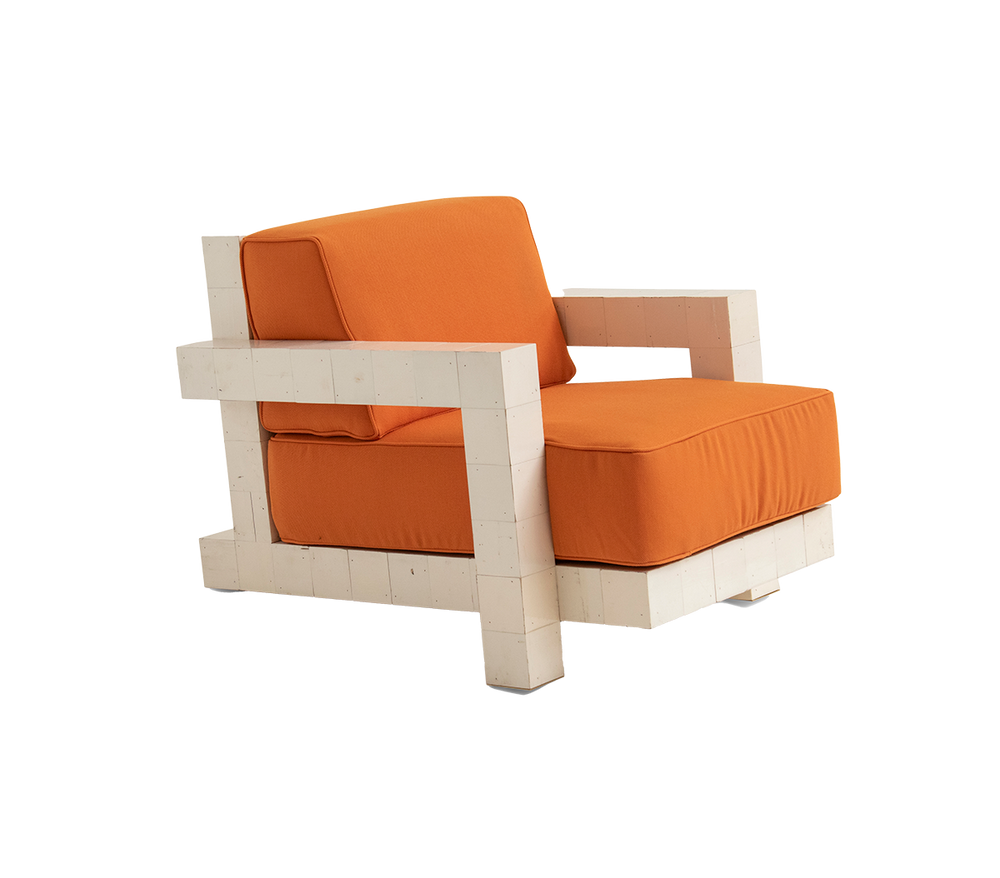 Waste Waste 90 x 90 armchair