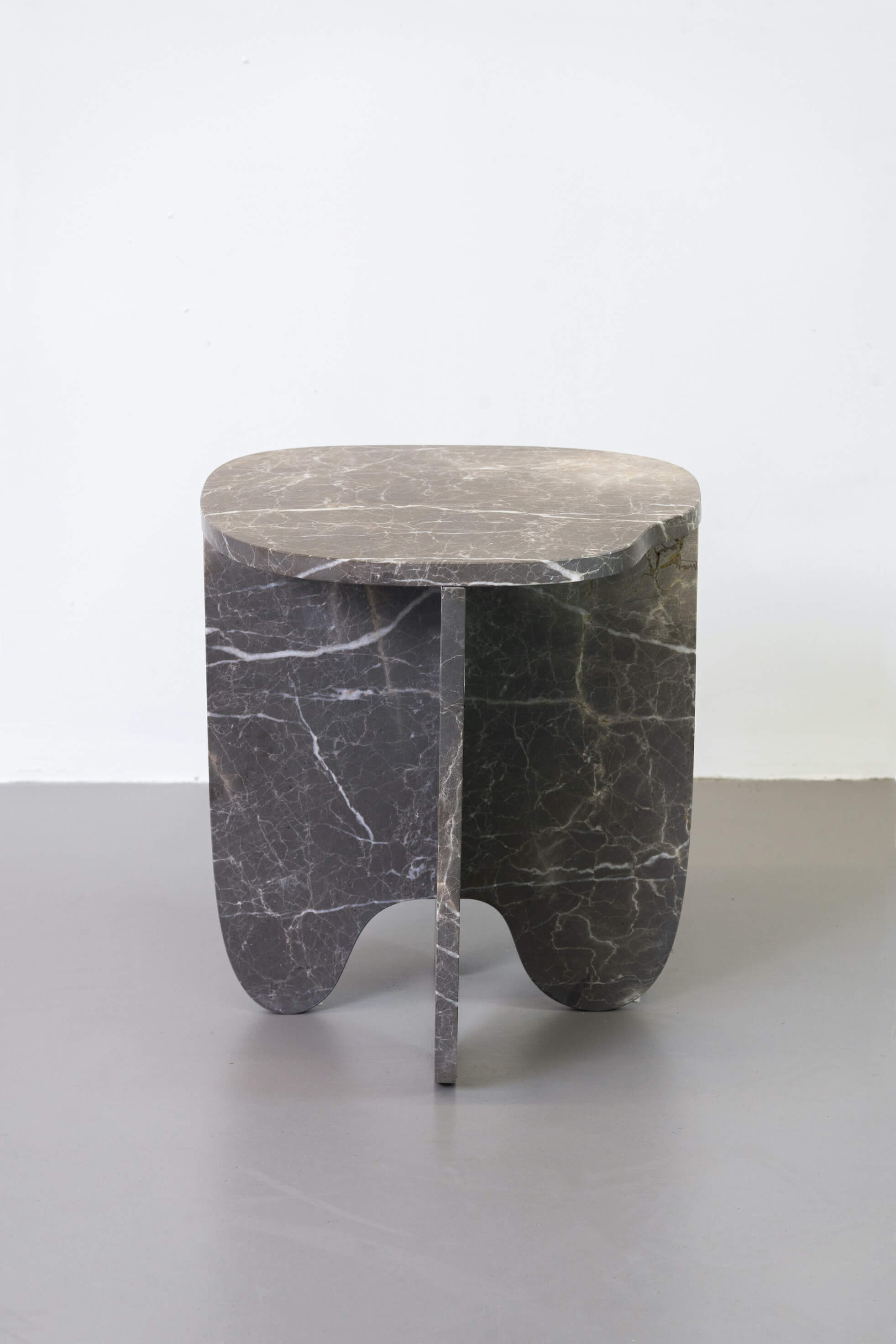 stone side table