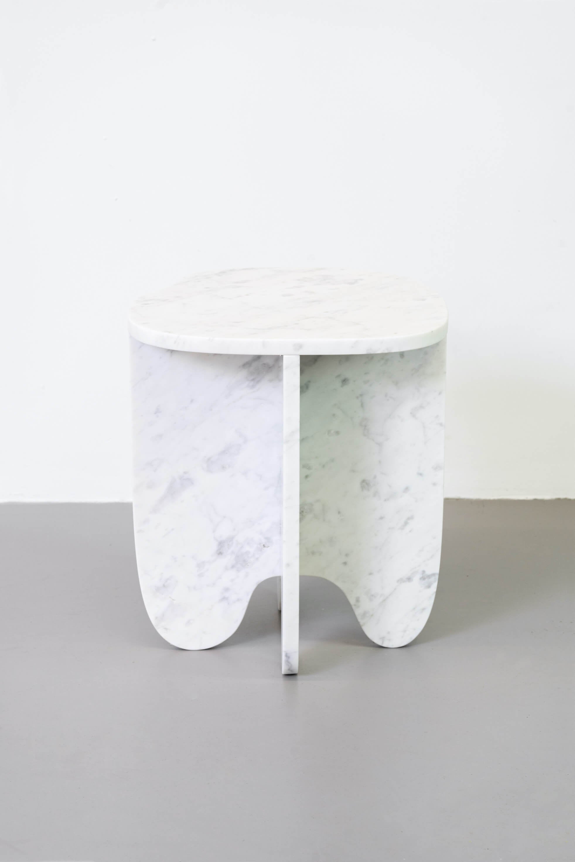 stone side table