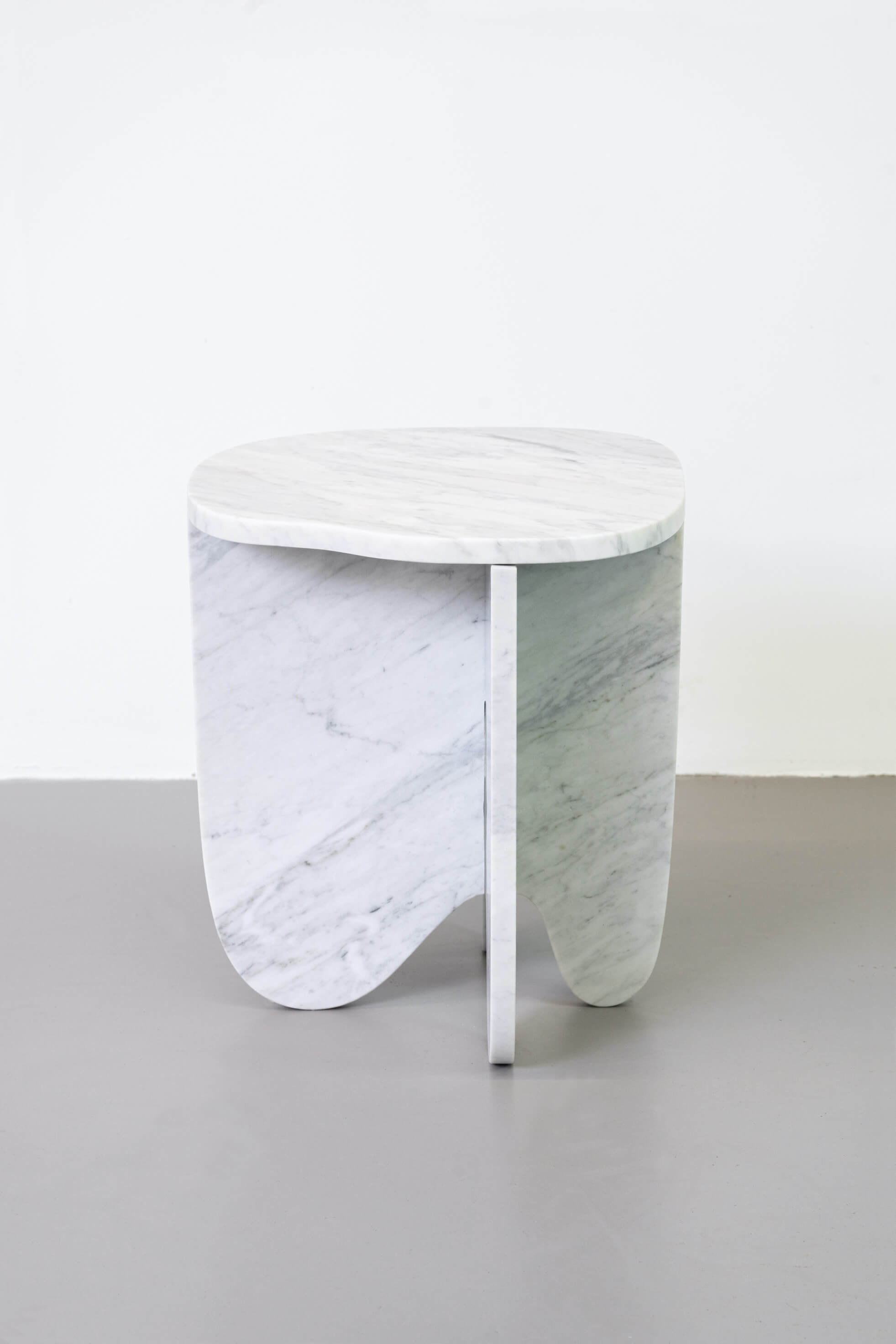 stone side table