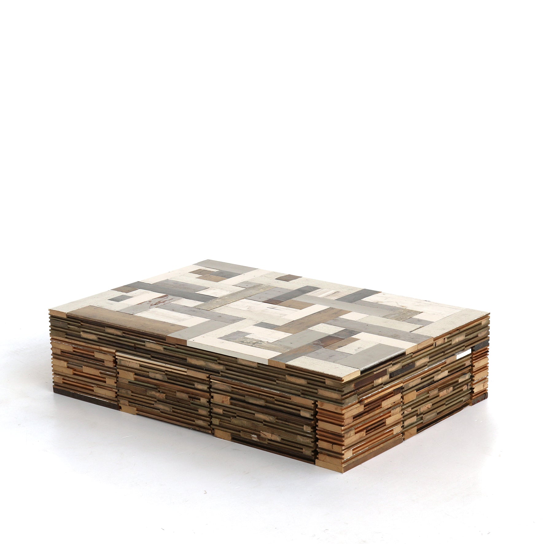 waste cube with 6 stools |  scrapwood