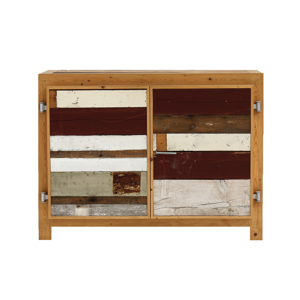 2-door dressoir in scrapwood