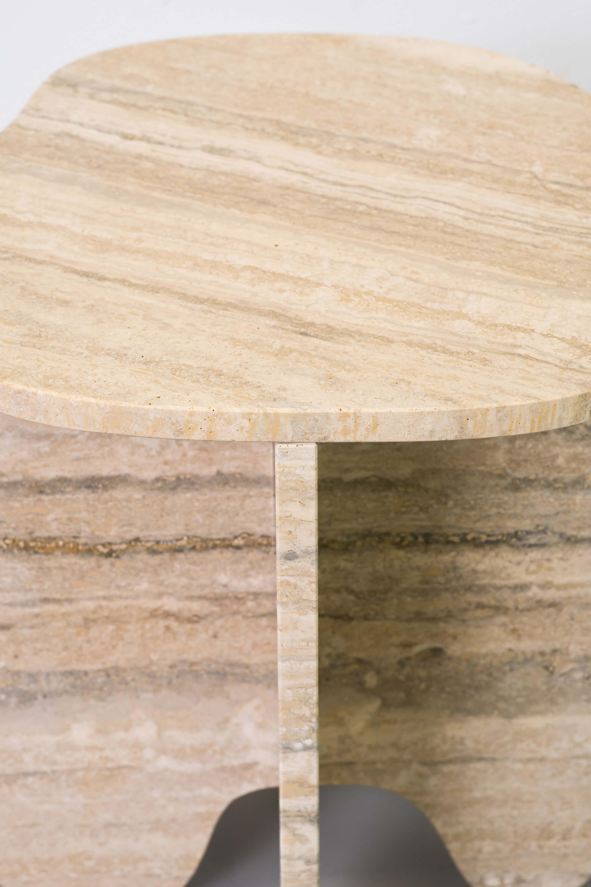 stone side table