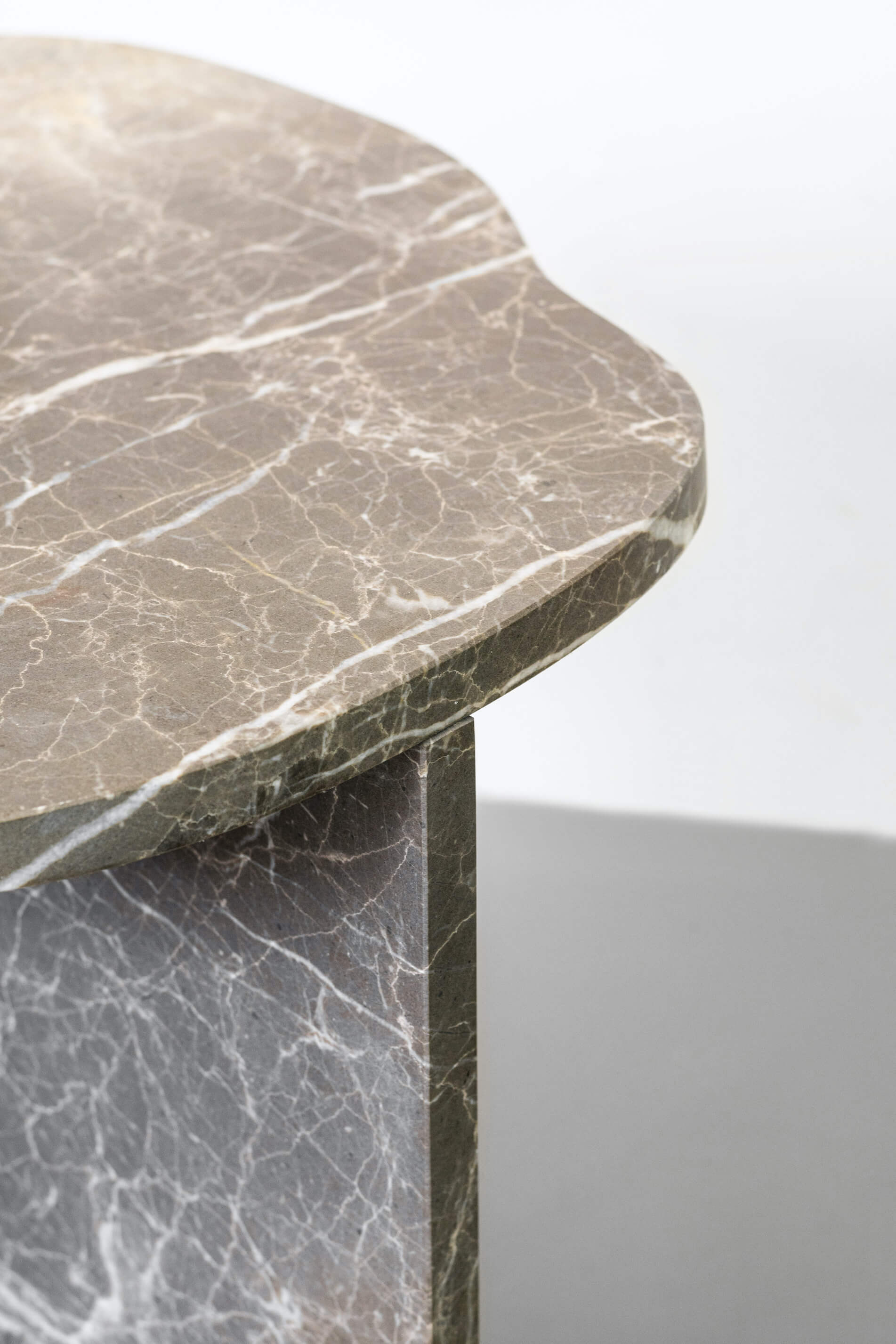 stone side table