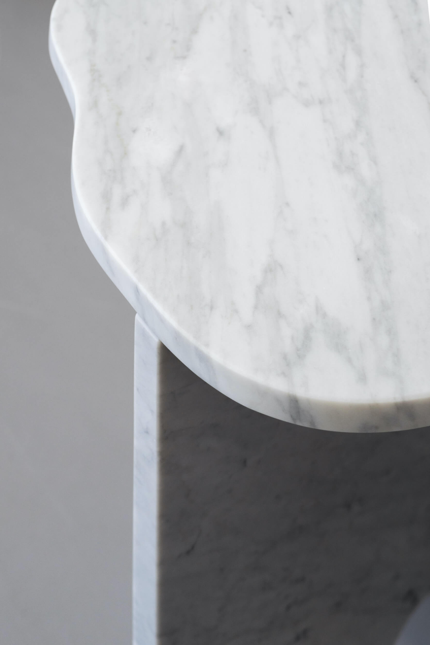 stone side table