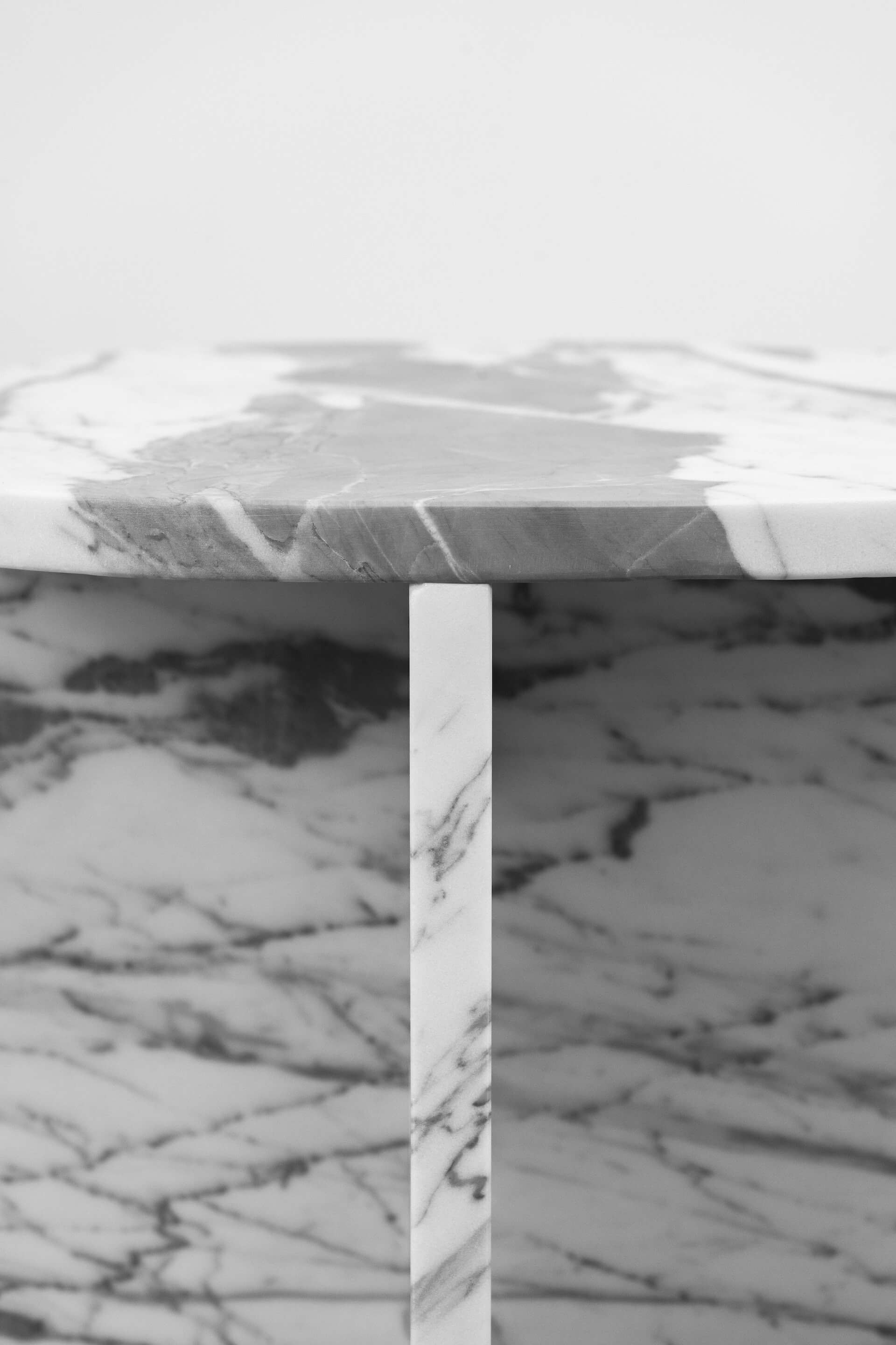 stone side table