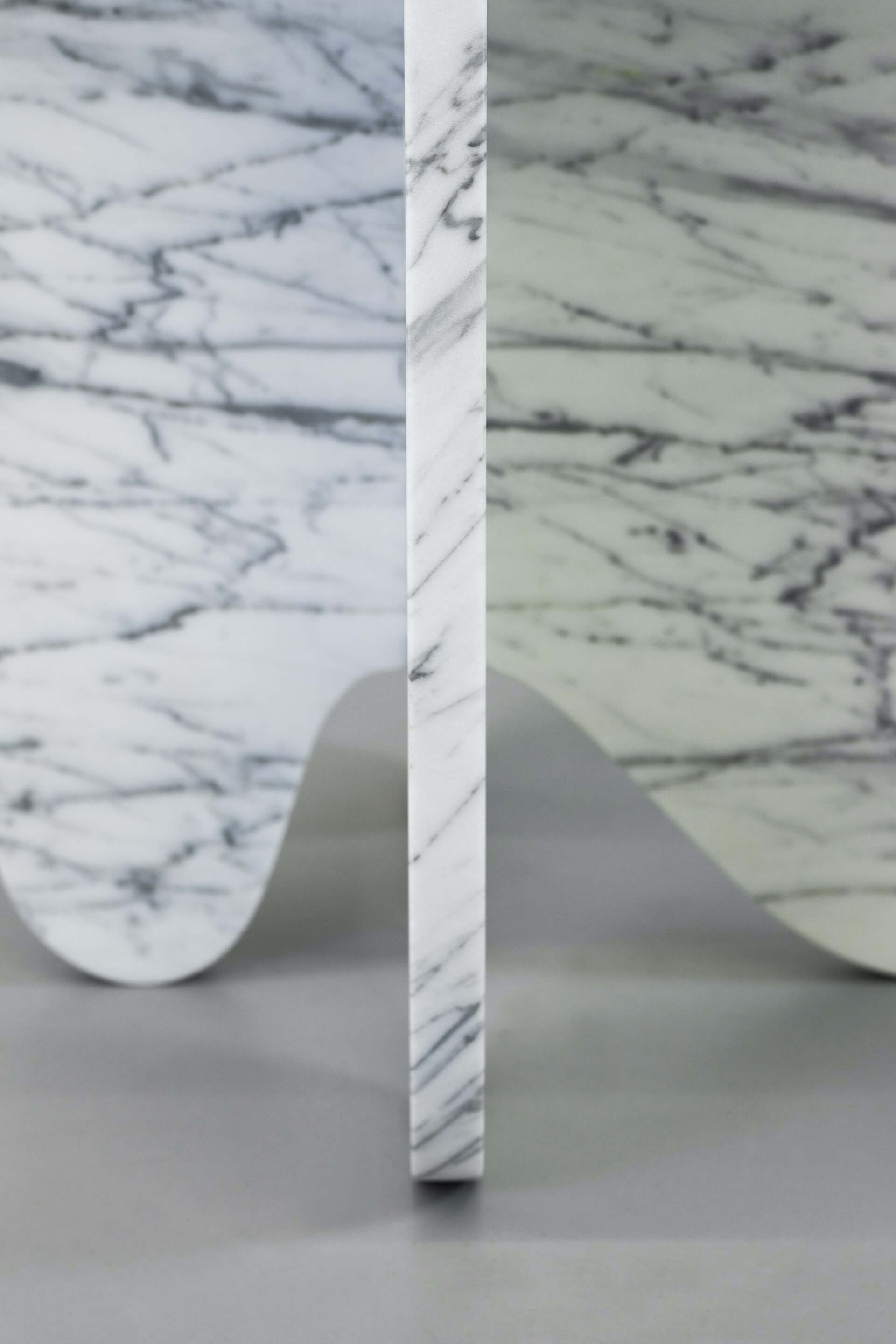 stone side table