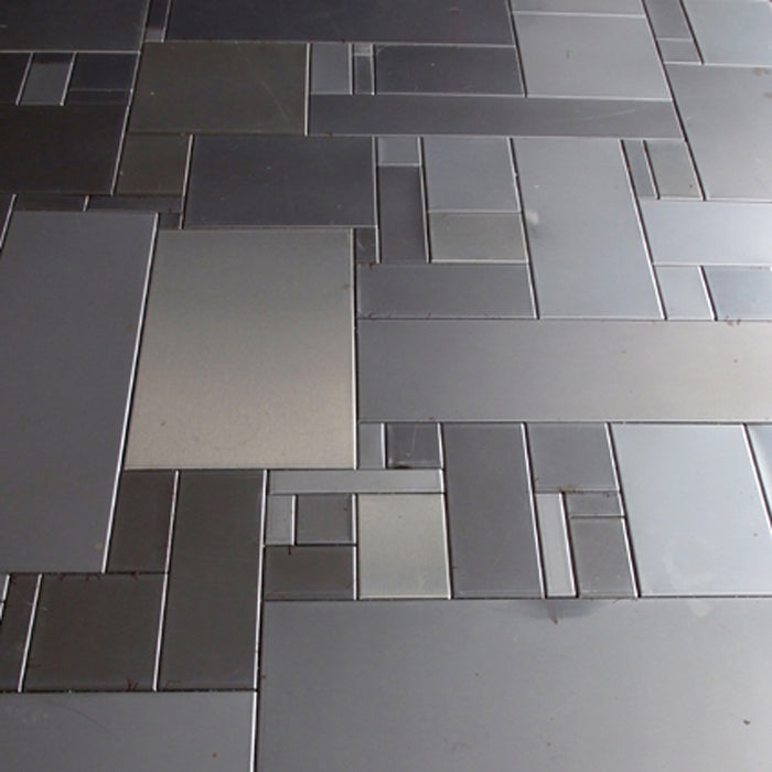 waste table in steel