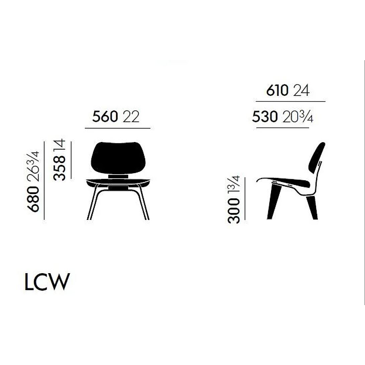 LCW lounge chair