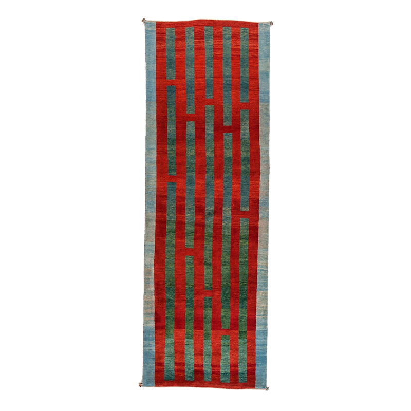 revival modern GABBEH RIZBAFF 305 x 100cm