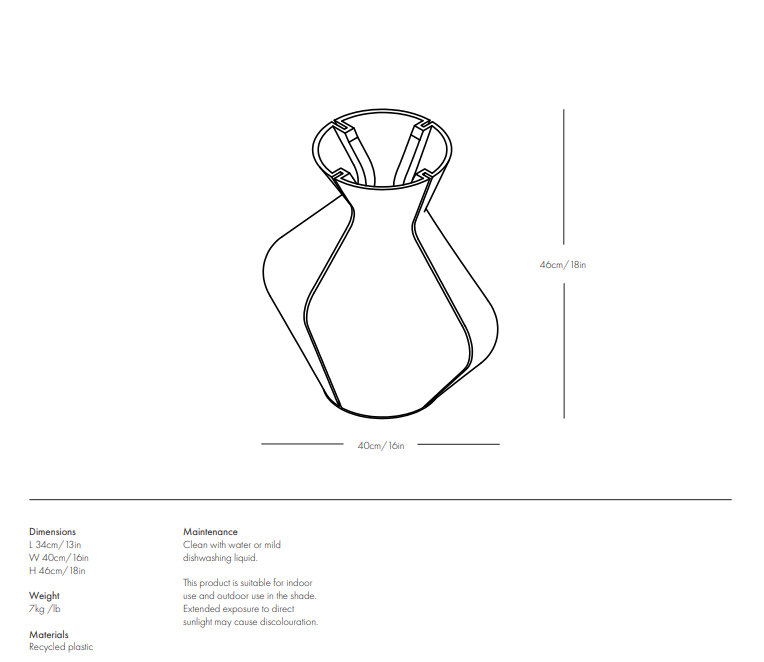 changing vase | small