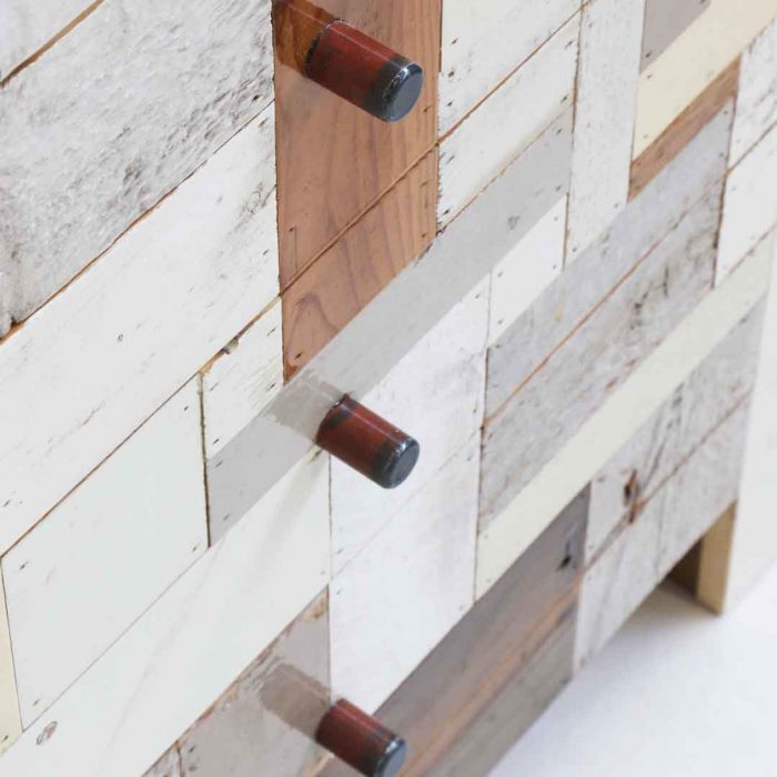 waste cabinet scrapwood | high gloss