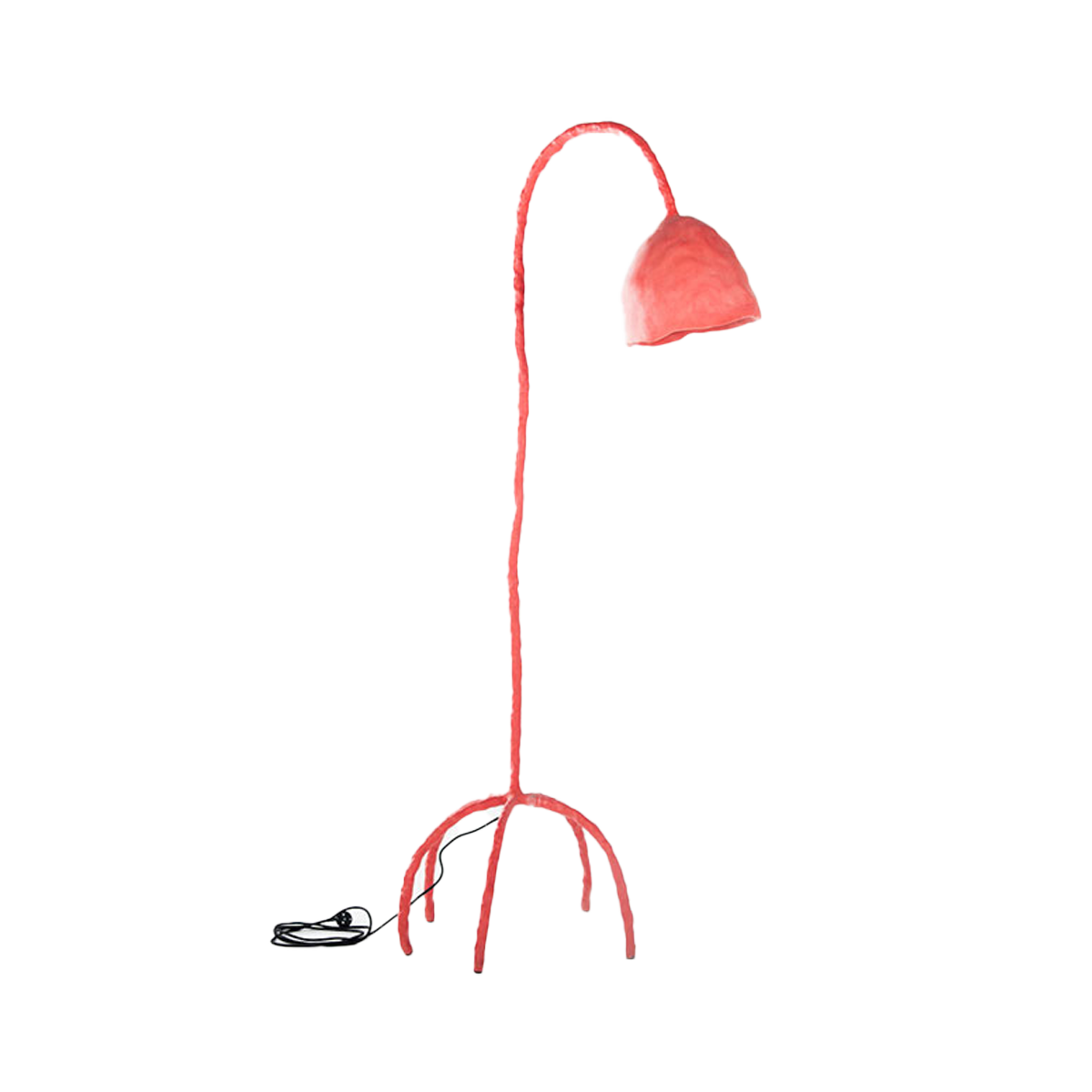 plain clay floor lamp