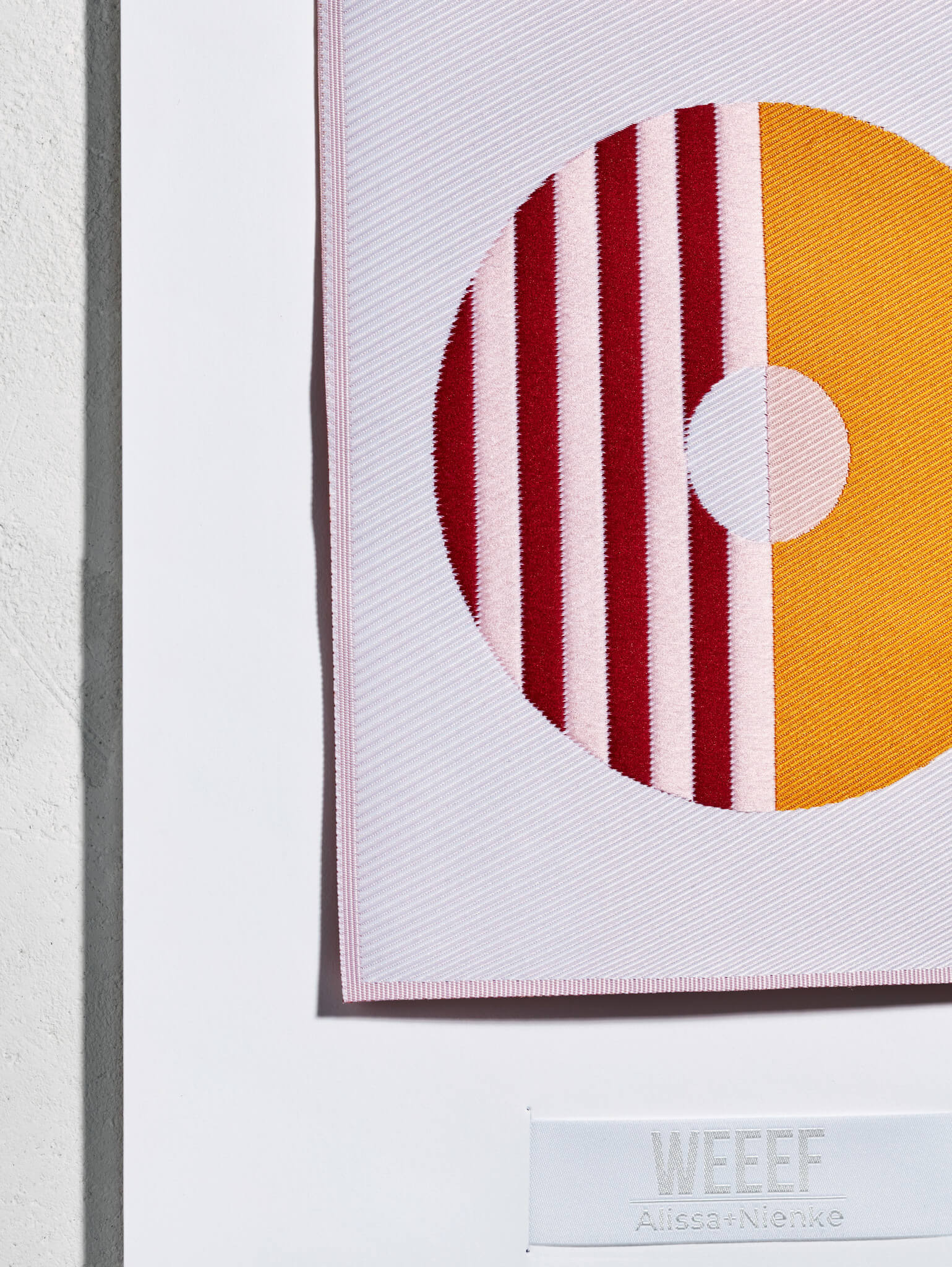 woven artwork | donut