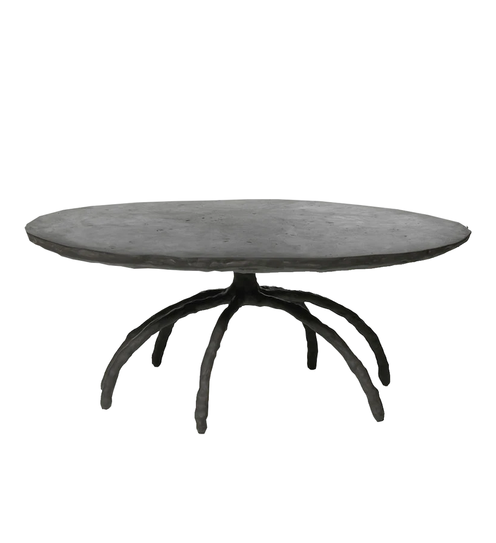 plain clay coffee table