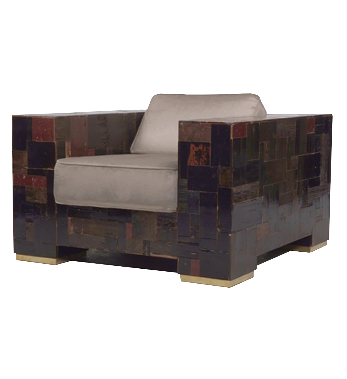 waste fauteuil | piet hein eek | frozen fountain