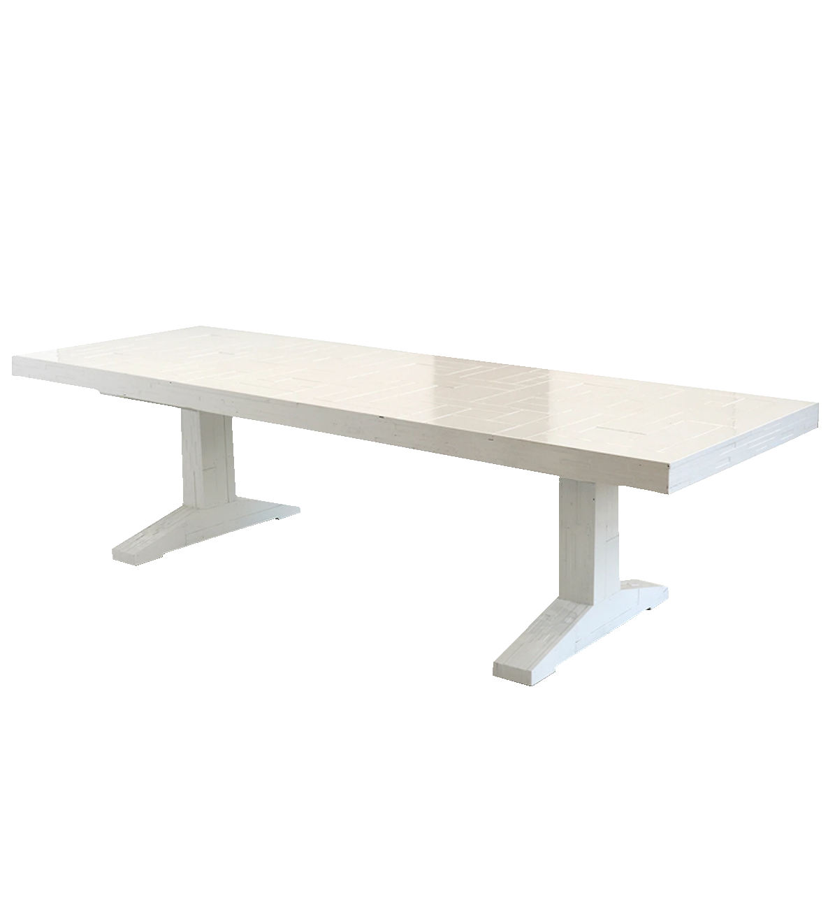 waste table glossy | frozen fountain