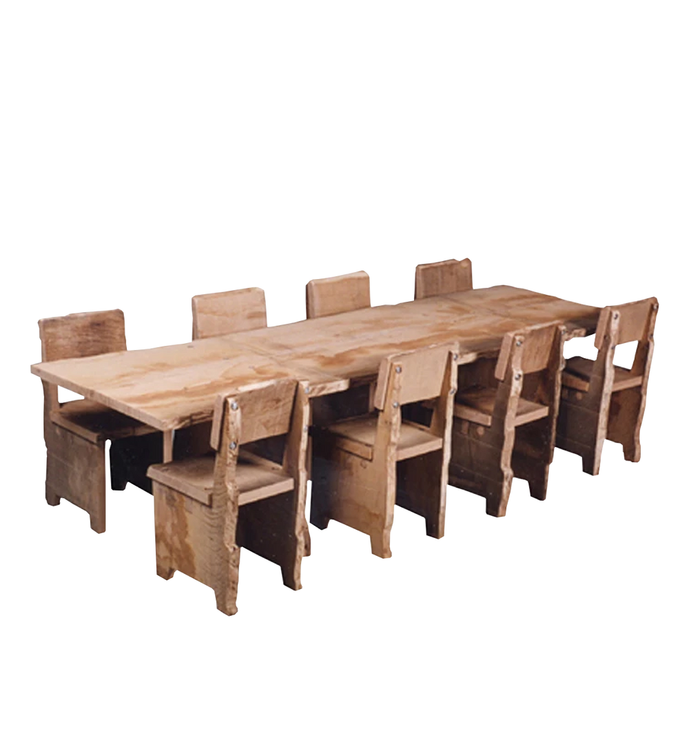 tree trunk child's table