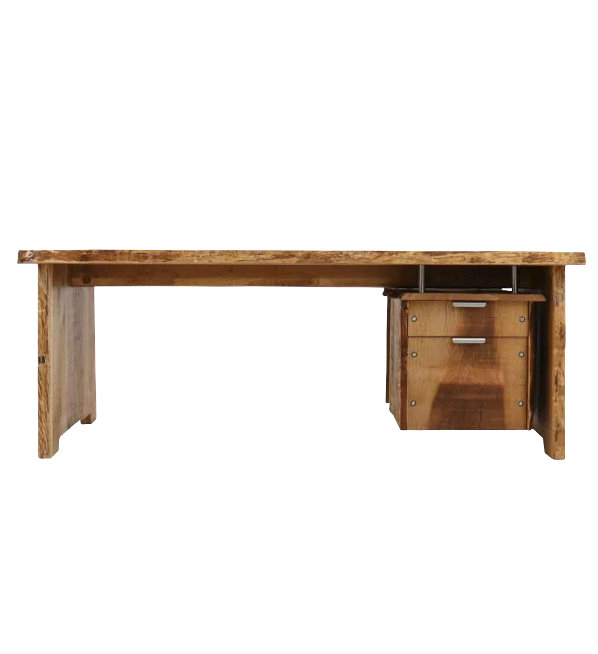 tree trunk desk